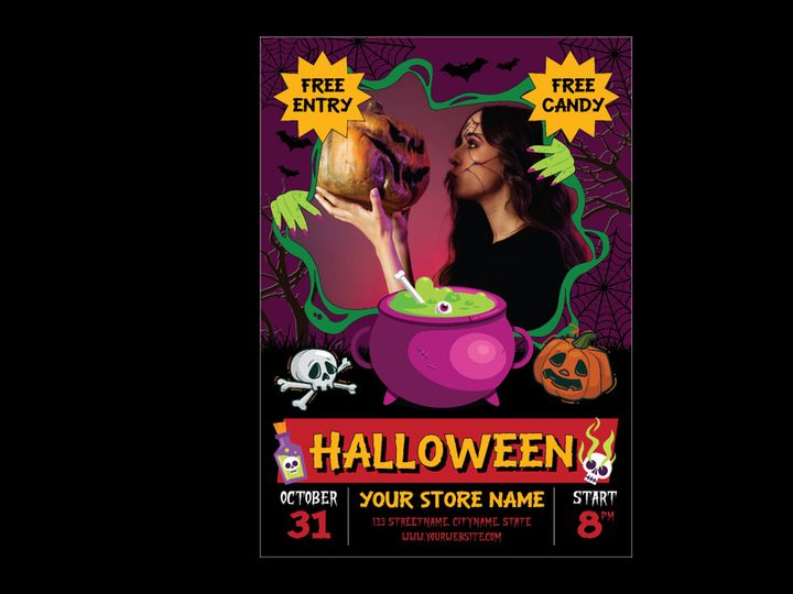 Halloween Day Flyer