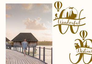Vacation Monogram