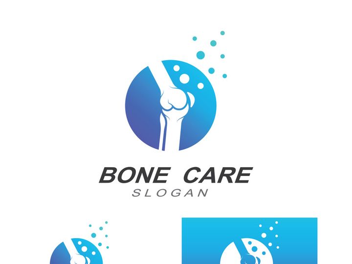 Orthopedic bone care logo design.