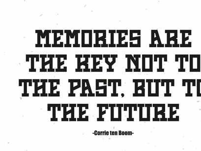 Strange Memory - Vintage Slab Serif