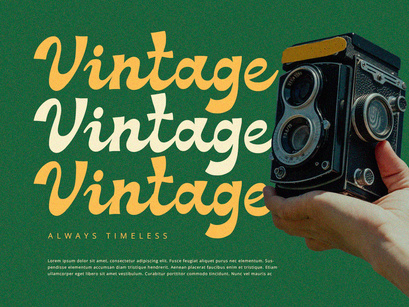 Meadow - Groove Script Font