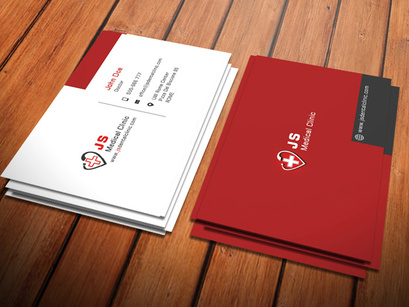 Medical Business Card Template