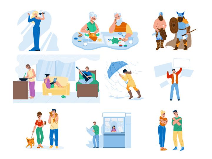 People characters