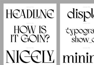 AO Mireille - Display Typeface