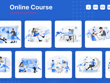 M186_Online Course Illustrations preview picture