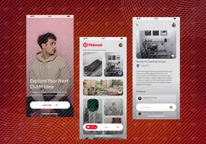 Pinterest Redesign UI Kit for Figma - 6 Screens for a Fresh and Modern Look