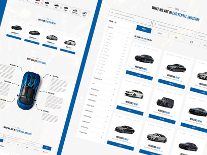 Car Rental Website Design