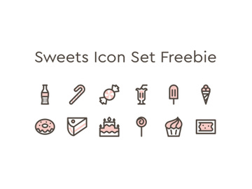 Sweets Icon Set preview picture