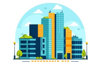 10 Skyscraper Day Illustration