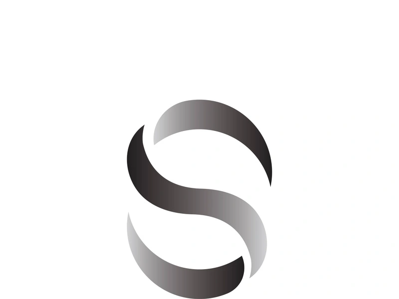 Business corporate S letter logo design vector