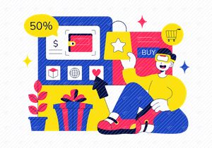 10 Augmented Reality Shopping Illustration