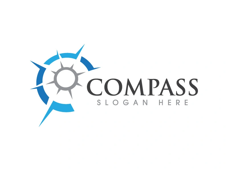 Compass icon illustration design