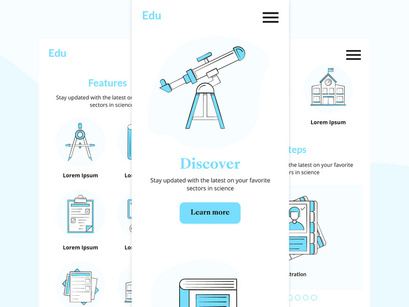 Learning And Education Animated Illustrations Pack