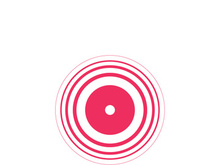 Pain rings vector illustration