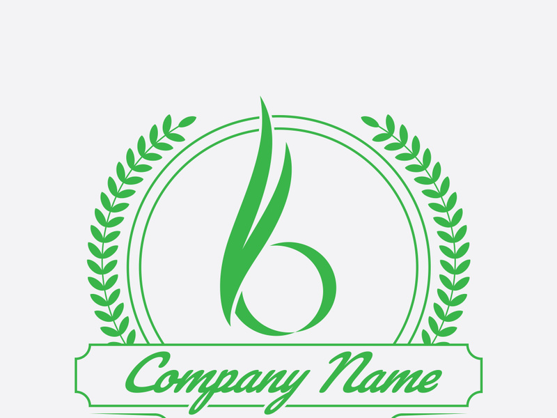 B logo design