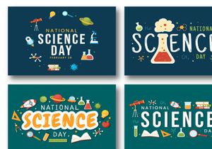16 National Science Day Illustration