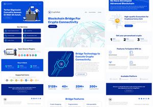 Cryto Newsletter UI Figma Template