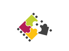 Abstract film icon illustration template