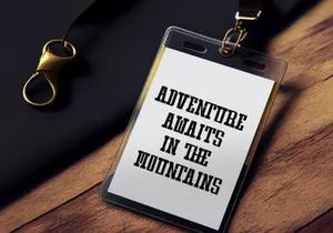 Mountain Vector - Vintage Slab Serif