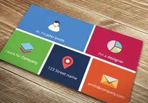 Metro Business Card Template