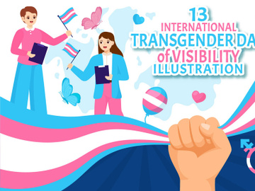 13 International Transgender Day of Visibility Illustration preview picture