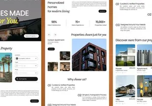 Omah - Real Estate Landing Page