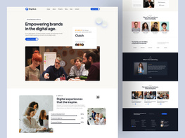 Sisphus - Digital Agency Landing Page preview picture