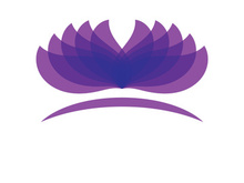 Lotus flower logo vector