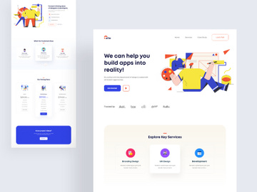 Olio – Digital Agency Landing Pages preview picture