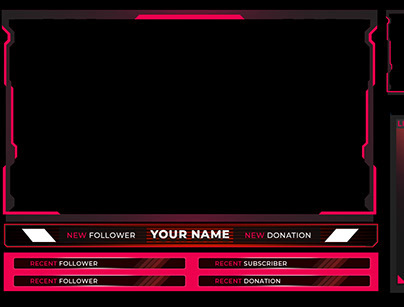 Twitch Streaming Overlay