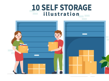 10 Self Storage Design Illustration preview picture