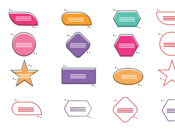 Bubble Chat icon Logo vector preview picture