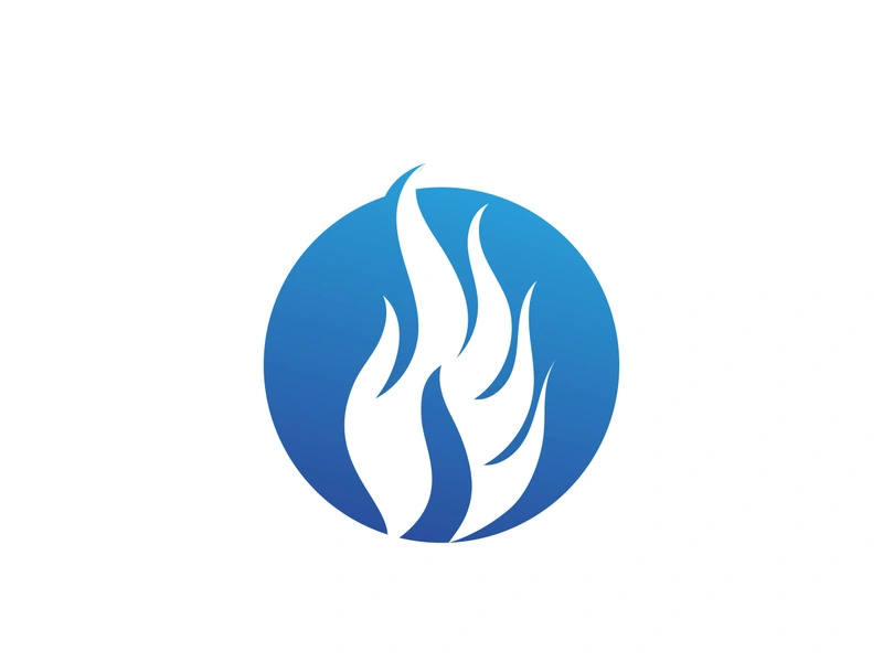 Fire Logo Template  Flame Symbol  Icon Vector