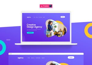 Creative Design Agency PSD