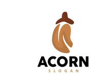 Acron Logo, Premium Design Simple Vintage Retro Style