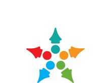Community logo business template and icon people vector