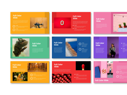 Full Color - Multipurpose Google Slide Template
