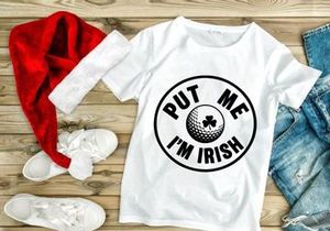 Putt Me I'm Irish Golf St Patrick's Day