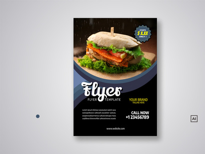 Restaurant Flyer Template Bundle