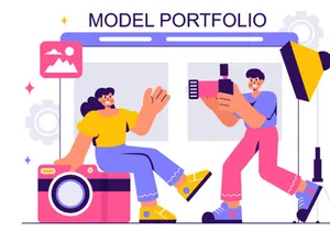 10 Model Portfolio Illustration