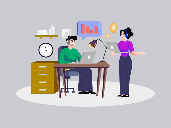 Analyzing the call data illustration