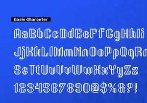 Bitmap Loft | Pixelated Font