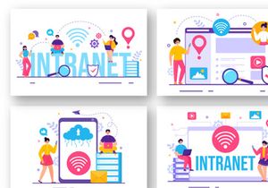 12 Intranet Technology Illustration