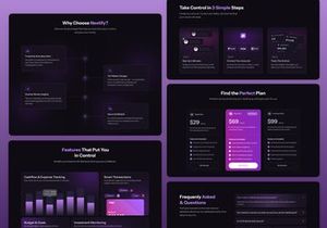 NestLanding - Fintech SAAS Landing Page