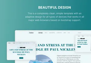 Cutura - Blog HTML Template
