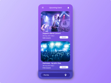 event listing design preview picture