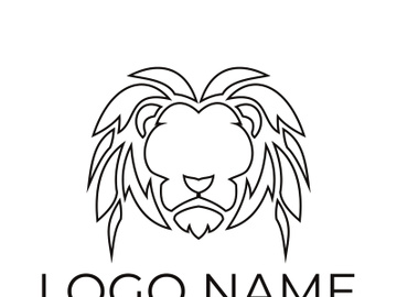 Lion logo preview picture