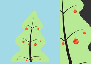 Christmas Tree Vector Bundle