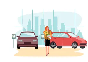M129_Car Dealership Illustrations