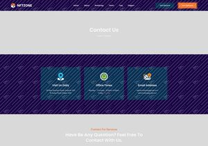 NFT Portfolio and Landing Page Figma Template